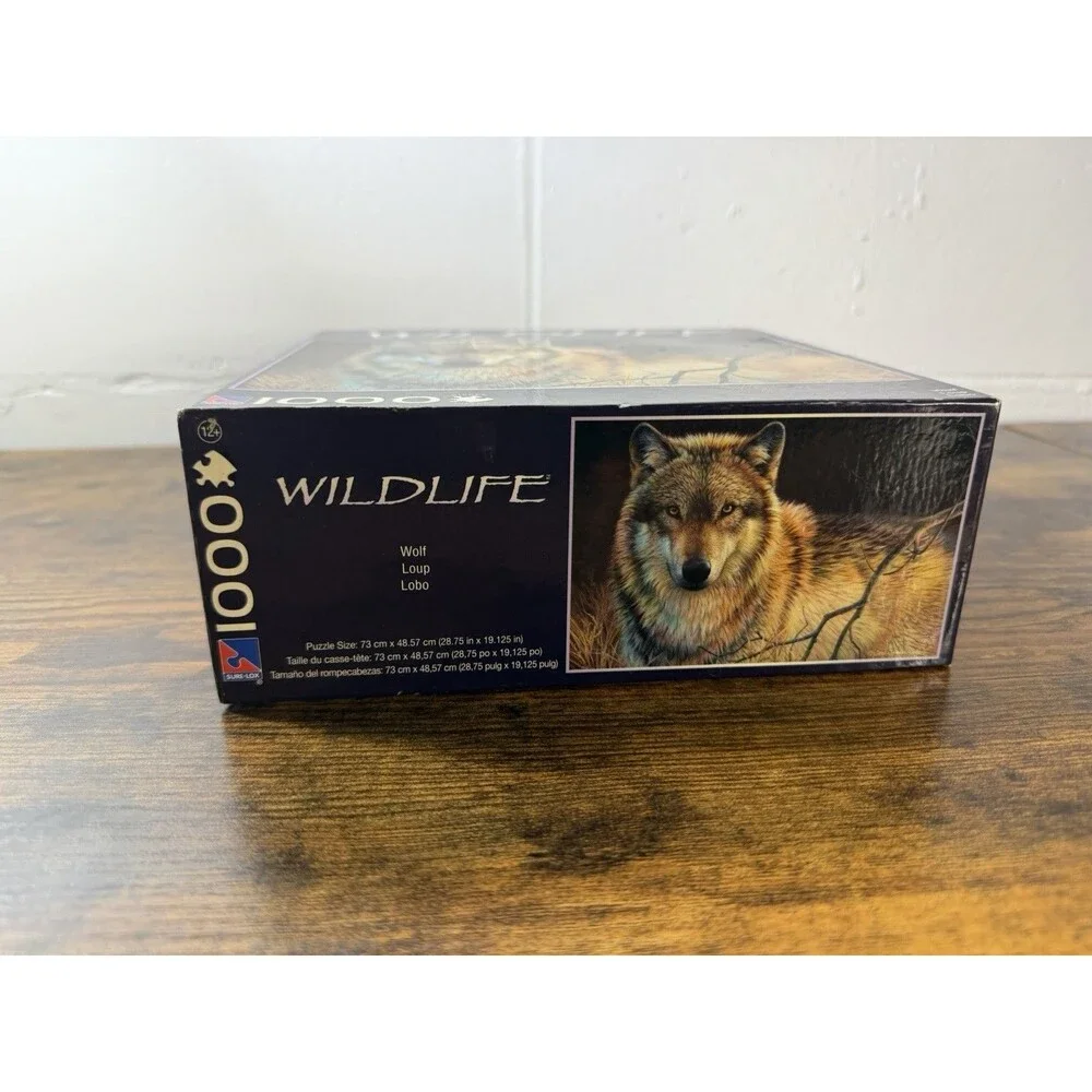 Wildlife Wolf 1000 Piece Jigsaw Puzzle NEW SEALED - USA